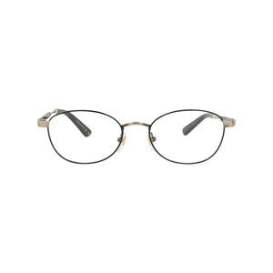 Gucci Round-Frame Titanium Optical Frames Gold Womens